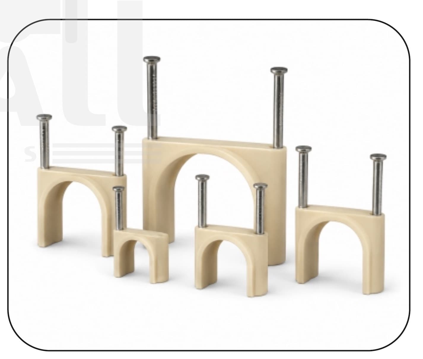 cPVC nail clamps