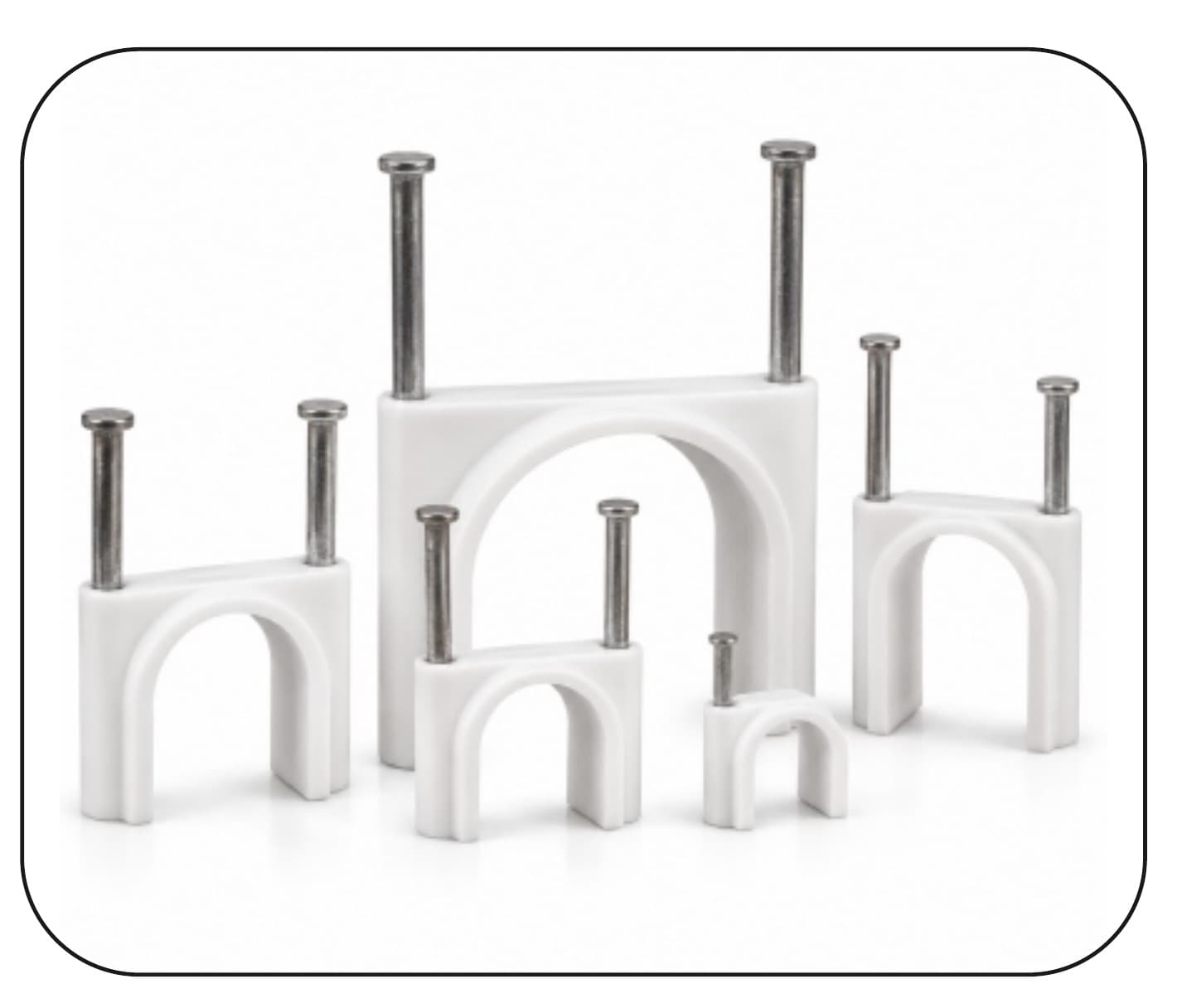 uPVC nail clamps