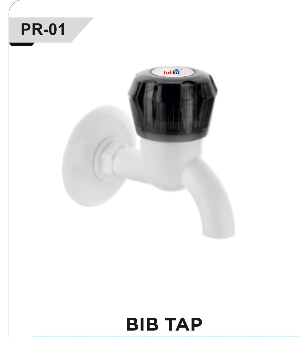 PR-01 bib tap from the Premium Full Turn PTMT series